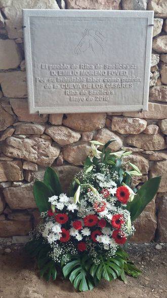 El pueblo de Riba de Saelices recuerda a Don Emilio Moreno