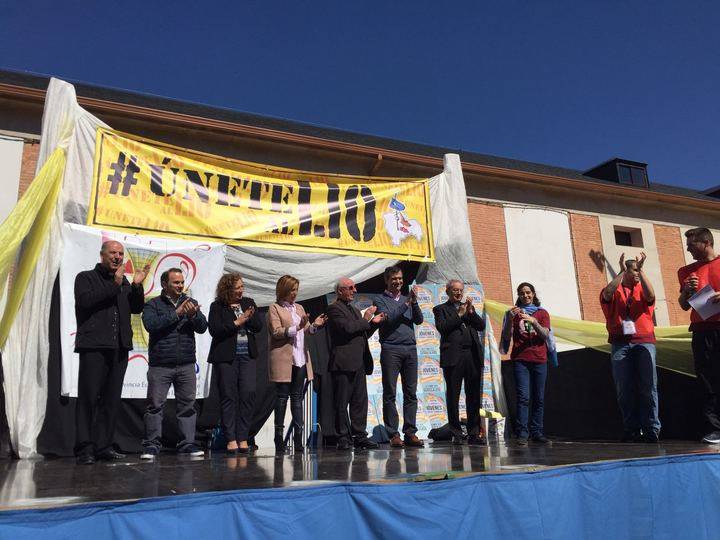 Antonio Román da la bienvenida a los participantes en el Encuentro de Jóvenes Cristianos de Castilla La Mancha