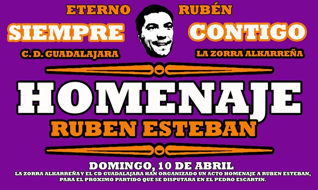 El Dépor y la Zorra Alkarreña se unen para rendir homenaje a Rubén Esteban López