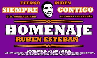 El Dépor y la Zorra Alkarreña se unen para rendir homenaje a Rubén Esteban López