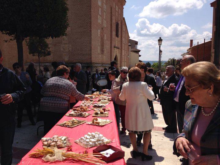 Soleada mañana para festejar a San Isidro en Cabanillas