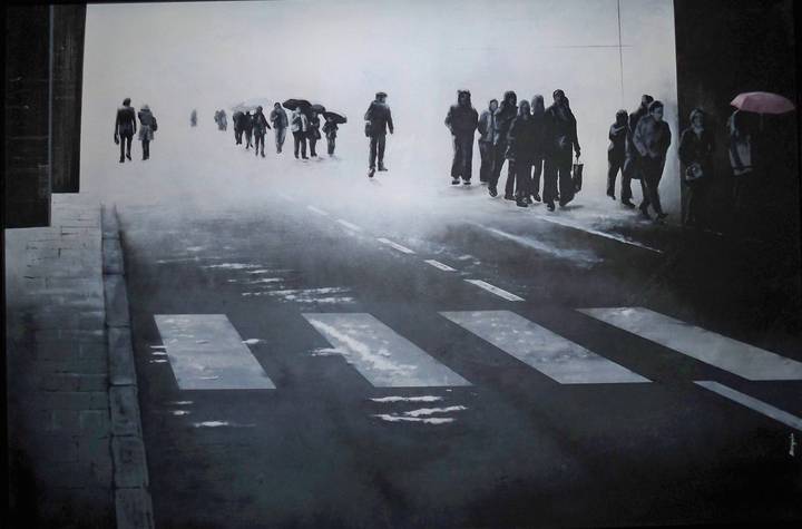 Berguio expone su Blanco y negro en La Galería de Guadalajara