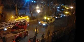 Dos ancianos heridos en el incendio de la residencia de Alovera