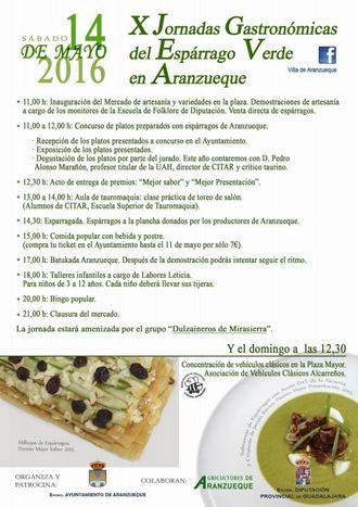 Aranzueque se prepara para las X Jornadas Gastronómicas del Espárrago 
