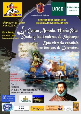 La derrota de la Contra Armada inglesa en Coruña, conferencia inaugural de Sigüenza Universitaria 
