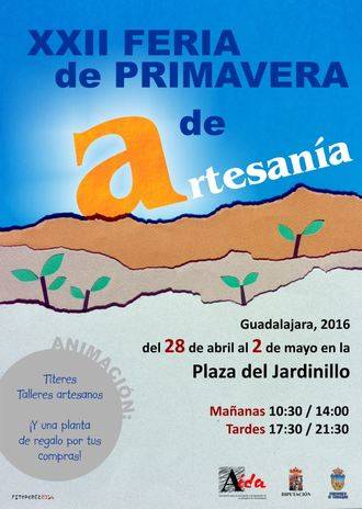 Guadalajara se prepara para su XXII Feria de Artesanía de Primavera