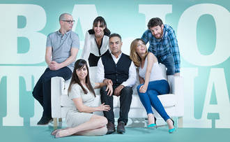 Bajo terapia, teatro nacional del bueno en el TABV con Manuela Velasco, Fele Martínez y Melanie Olivares