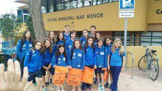 Mínimas nacionales para los nadadores del Alcarreño Iván Maese, Elsa López y Miriam Martínez