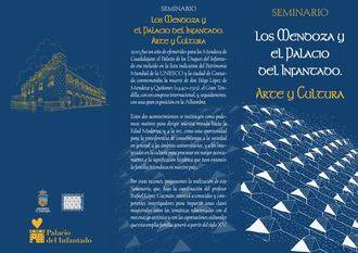 El Patronato de Cultura organiza el seminario “Los Mendoza y el Palacio del Infantado”