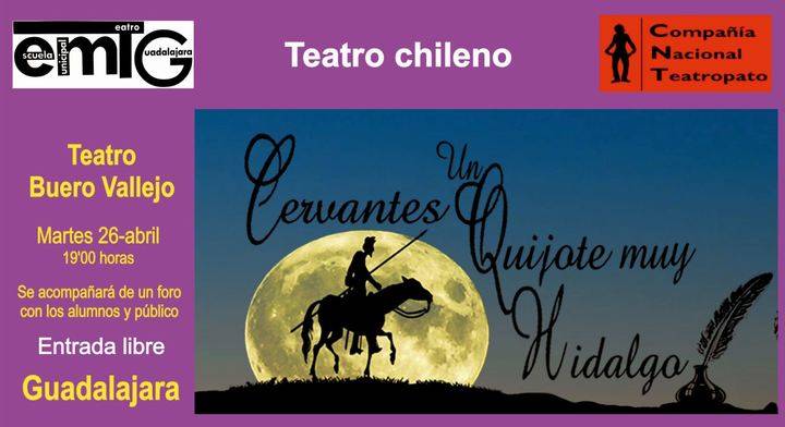 “Cervantes, un Quixote muy hidalgo”, este martes en el Buero Vallejo