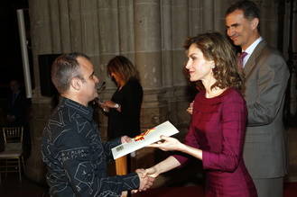 Ultramarinos de Lucas recibe de los Reyes su Premio Nacional de Artes Escénicas