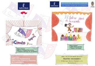 Medio millar de niños de Guadalajara se suben al escenario del Moderno de la mano del programa El Teatro Viene de la Escuela