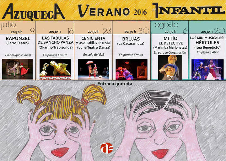 Comienza el ciclo de teatro familiar de verano azudense
