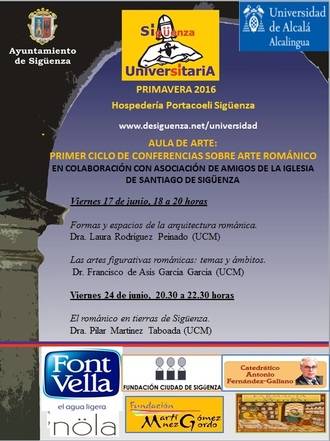 Este viernes se inicia el Primer Ciclo de Conferencias Sobre Arte Románico en Sigüenza