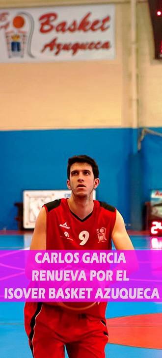 Otro que se queda una temporada más en el Isover Basket Azuqueca: Charly