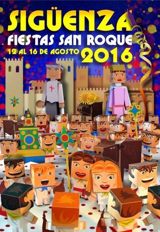 Las seguntinas fiestas de San Roque 2016 ya tienen cartel anunciador