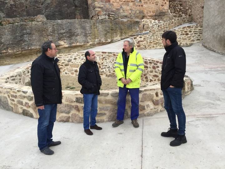La Diputación invierte casi 120.000 euros en pavimentar calles y renovar redes de agua de varios pueblos
