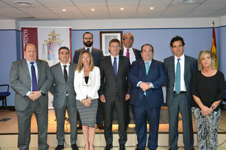 El ministro de Justicia en funciones se reúne con el Colegio de Abogados de Guadalajara