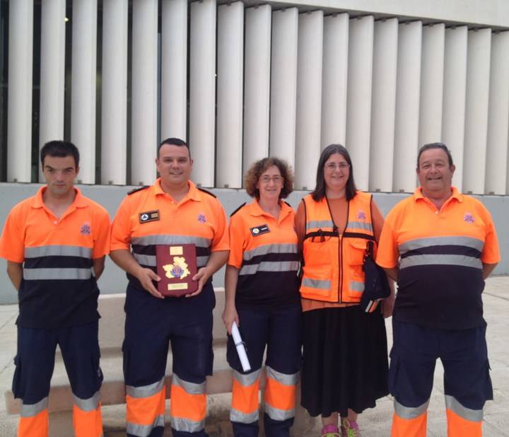 La agrupación de voluntarios de Sacedón, premiada por su labor en la Gala de Protección Civil de Castilla-La Mancha