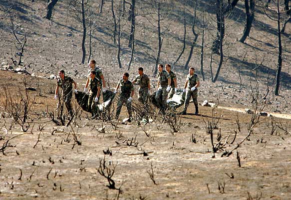 Bomberos y Agentes forestales recuerdan este domingo a los 11 fallecidos en el incendio de Riba de Saelices