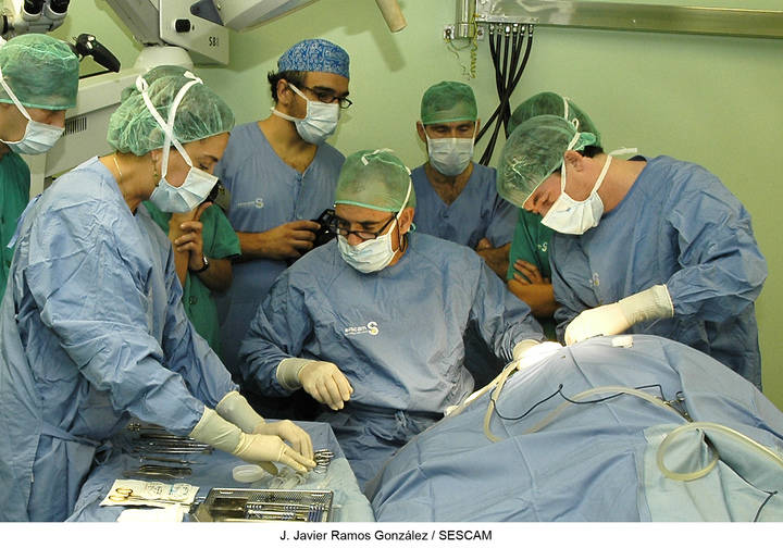 Las operaciones de tabique nasal suponen la cuarta parte de las intervenciones realizadas por el servicio de Otorrinolaringología