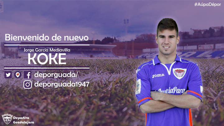 Jorge García Mediavilla “Koke” regresa al C.D. Guadalajara