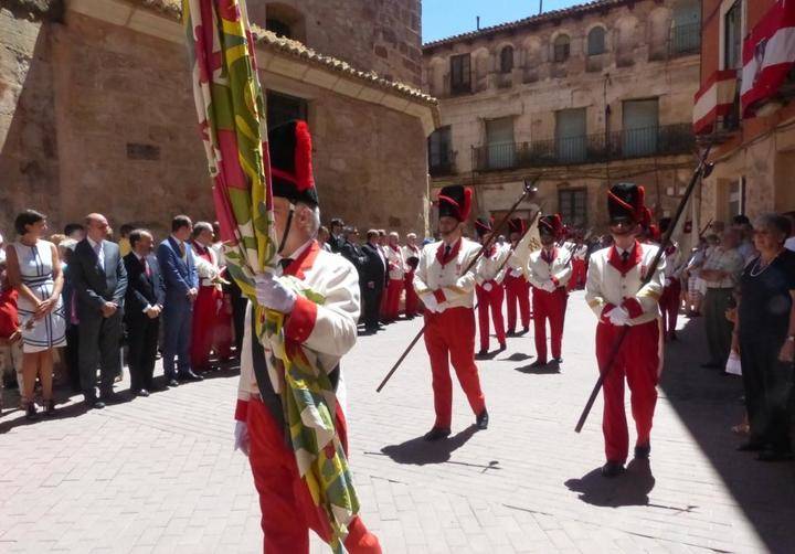 El presidente de la Diputación participa en las Fiestas del Carmen de Molina de Aragón