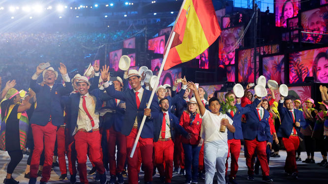 Rafael Nadal, la auténtica estrella en inauguración de los Juegos de Río