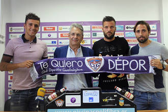 Luis Martínez de Quel, Yelco Ramos y Jorge González “Pesca” ya ejercen de deportivistas