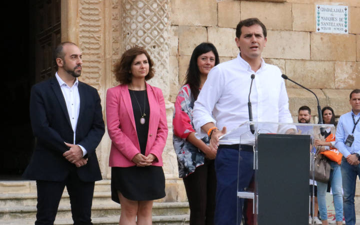 Albert Rivera en Guadalajara: “Quiero un gobierno del que los españoles se vuelvan a sentir orgullosos”