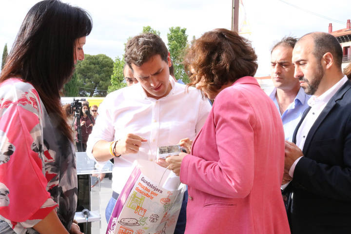 Albert Rivera en Guadalajara: “Quiero un gobierno del que los españoles se vuelvan a sentir orgullosos”