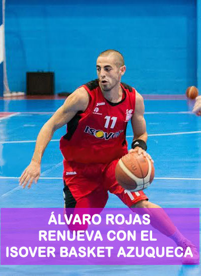 Álvaro Rojas seguirá siendo el capitán del Isover Basket Azuqueca al menos un año más