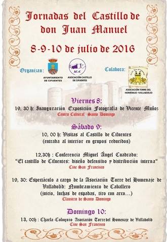 Cifuentes celebra las Jornadas del Castillo de don Juan Manuel 