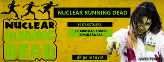 Greenpeace organiza una carrera popular "zombi" en Gárgoles de Abajo