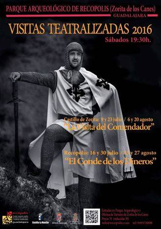 Diversión y cultura para todos los públicos con las visitas teatralizadas a Recópolis