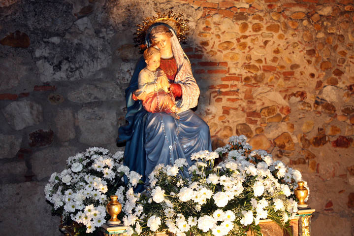 Este próximo fin de semana, fiesta patronal de la Virgen Blanca de Quer