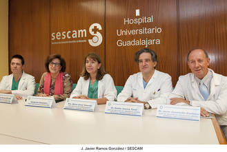 El Hospital de Guadalajara acoge un encuentro de pacientes y profesionales en torno al cáncer de mama