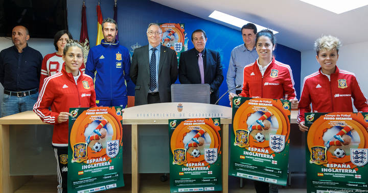 La Selección Española Absoluta de Fútbol Femenino se enfrenta a la potente Inglaterra, el próximo martes, en el Pedro Escartín