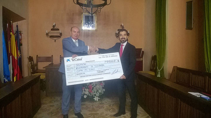 La Obra Social 'La Caixa' colaboró con el Ayuntamiento de Sigüenza en su programa 'Desayunos y meriendas saludables'