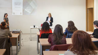 Carmen Heredia inaugura el programa Objetivo: Empleo, del Servicio de Psicología del Ayuntamiento de Guadalajara