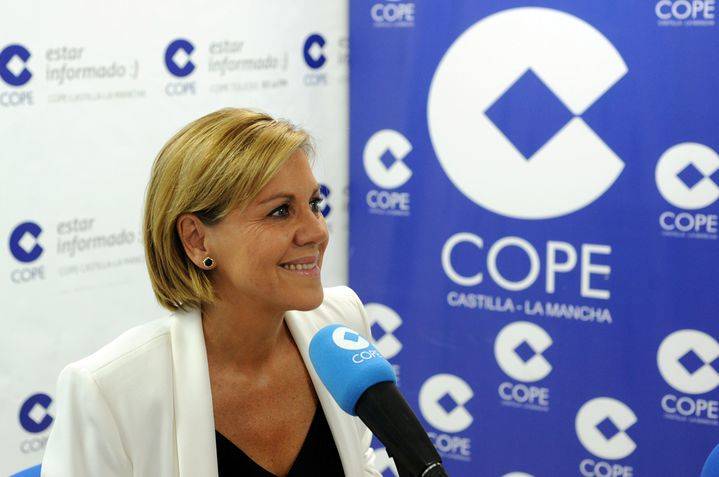 Cospedal: “Es de sentido común que el PP y el PSOE puedan llegar a acuerdos; nosotros lo intentamos desde diciembre”