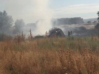 Se declara un nuevo incendio entre Alovera y Azuqueca