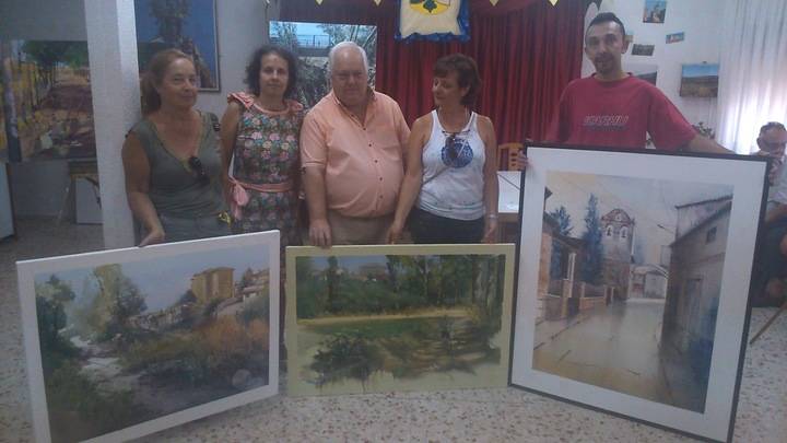 Málaga del Fresno celebró su VIII Concurso Nacional Pintura Rápida