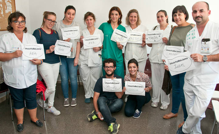 "Hola, yo me llamo...", una nueva iniciativa de las enfermeras de Guadalajara