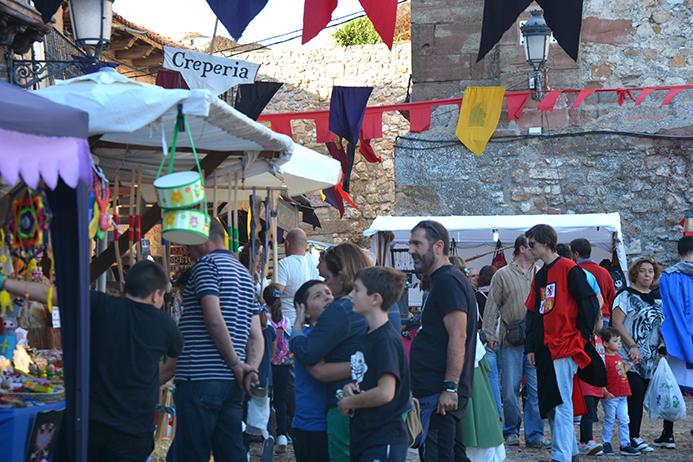 Atienza se volcó con su Feria Medieval que contó con una gran asistencia de público