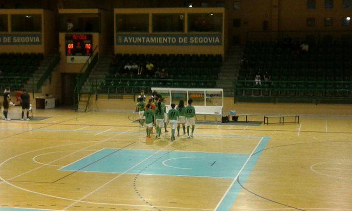 Trabajada vitoria del FSF Alovera en el Pedro Delgado de Segovia