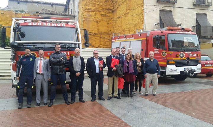 Arranca en Jadraque la IX Semana de la Prevención de Incendios del Consorcio de Bomberos de Diputación
