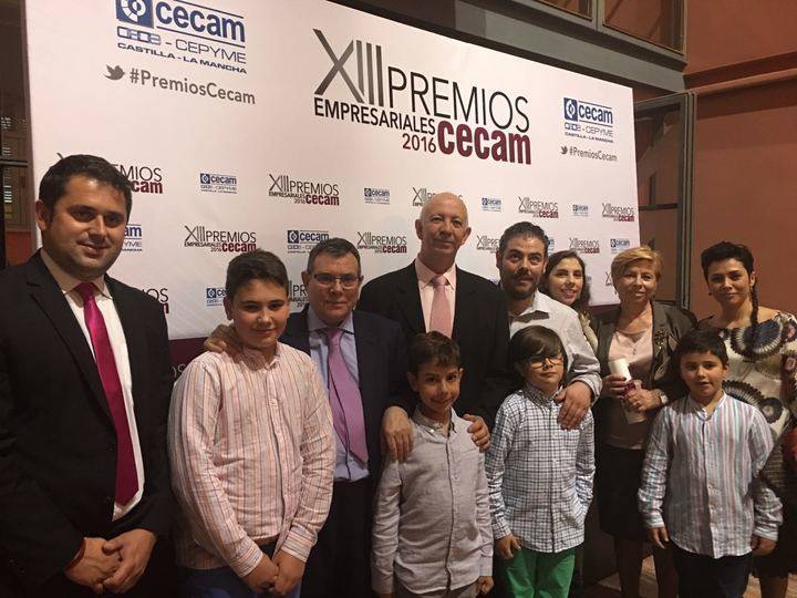 La Diputación felicita al Grupo Lino por el premio otorgado por CECAM a su trayectoria