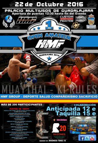 Guadalajara acoge el I Open Amateur de HMF
