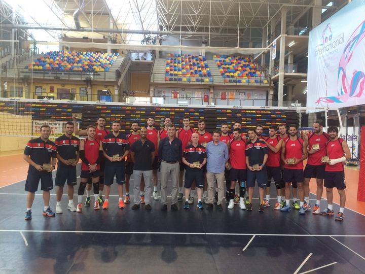 Guadalajara acoge a la selección española de voleibol hasta el 7 de septiembre